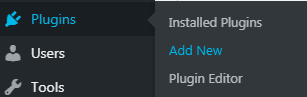 add new plugin in wordpress