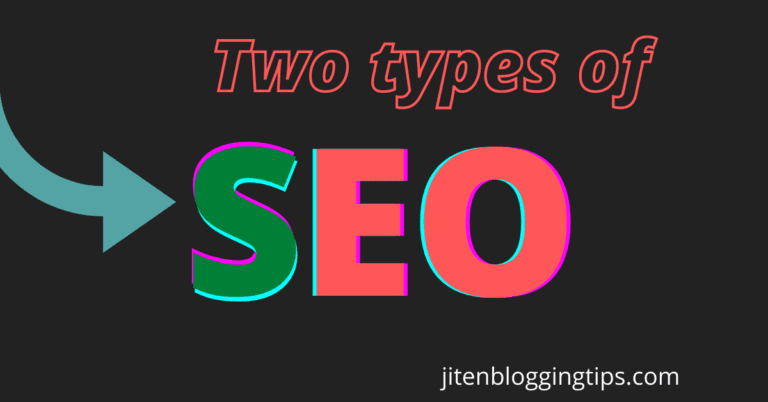 What are two types of seo|why seo is important