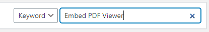 activate embed pdf plugin.