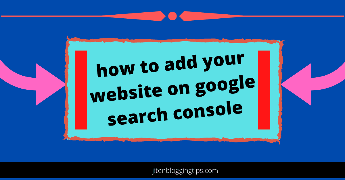 how to add website to google search console