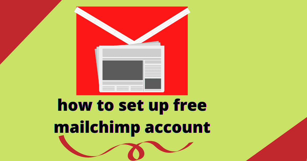 how to create free mailchimp account