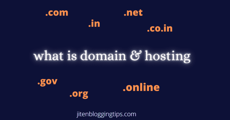 What Is Domain And Hosting With Examples