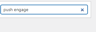 search for push engage