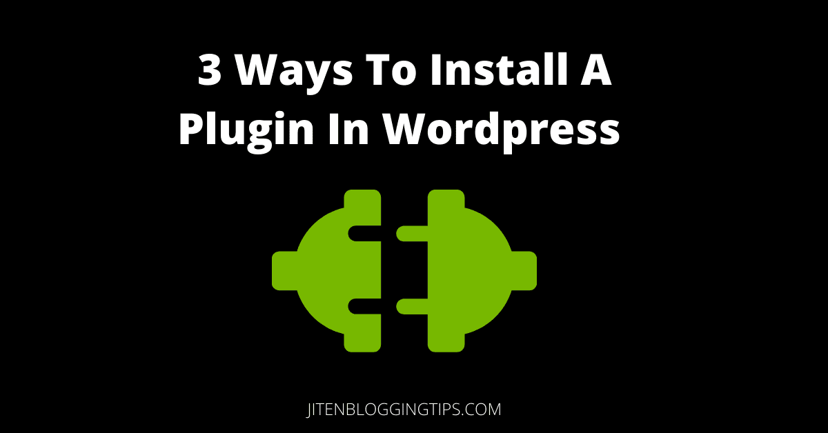 how to install plugin in WordPress