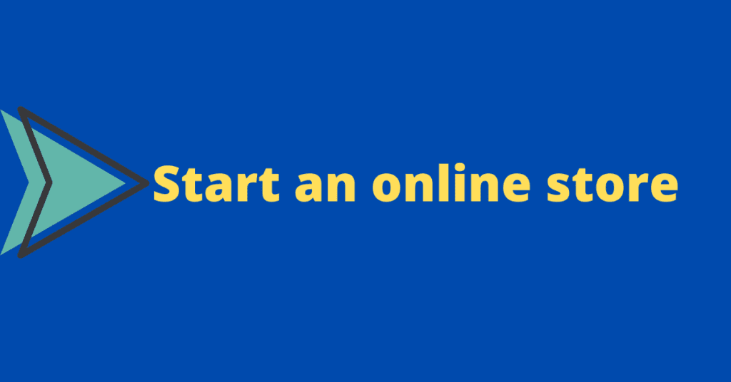start an online store