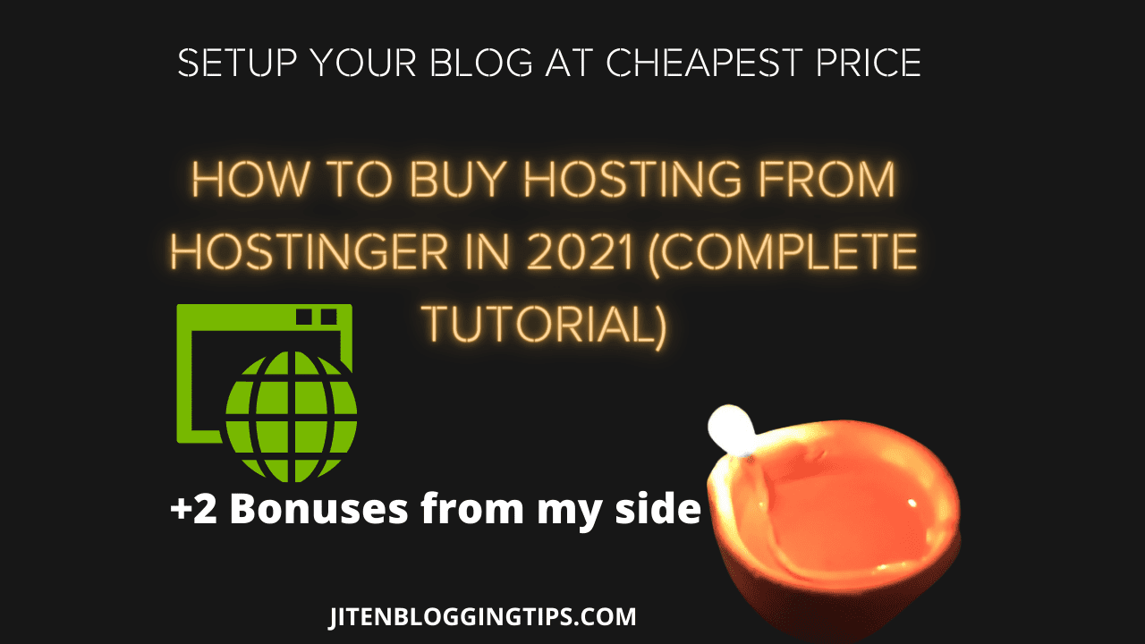 How to buy hosting from hostinger 2021