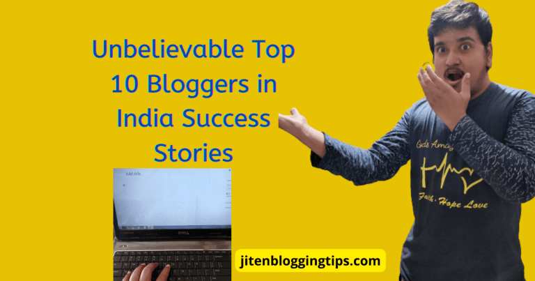 Top 10 bloggers in India with the highest earnings in 2023