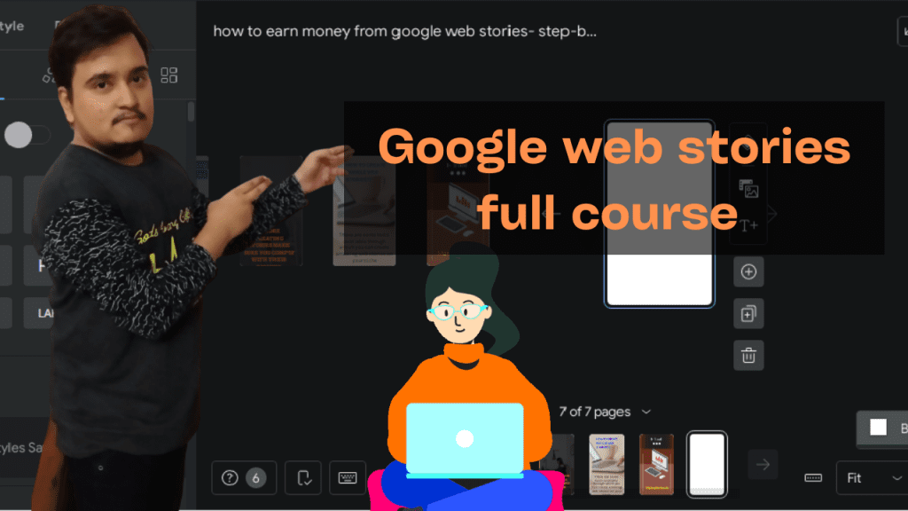 google web story course 